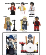 Pop Rock Alternative singers custom minifigures building blocks 1pc  - $243.83 MXN