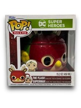 FUNKO POP The Flash Mug and Superman Pin DC Super Heroes Walmart Exclusive NEW! - £20.09 GBP