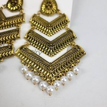 Kundan Jewelry Light Weight Earrings  Fashion Jewelry  - £12.65 GBP