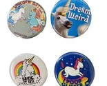 Unicorns Colorful One Inch Buttons 1&quot; Pinback Pins New Jewelry - $6.66