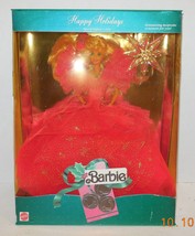 1990 Happy Holidays Barbie Doll Collectors Edition RARE HTF Mattel - £26.31 GBP