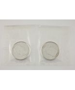 2008 Canadá Plateado Vancouver Olimpiadas Moneda de Plata UNC Conjunto 2 - $442.55