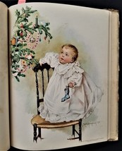 1898 Antique The Littlest Ones Child Art Maud Humphrey Book W 12 Color Plates - £177.49 GBP