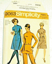 Vintage Simplicity 9063 Dress, Tunic, Pants Sewing Pattern - $4.90