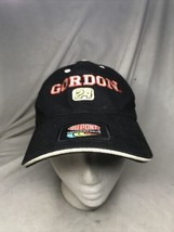 Jeff Gordon 24 Nascar Winners Circle Du Hat Cap Black Adult Used Strapba... - $7.91