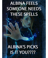 ALBINA'S PICKS #4 ONE LOOKING FOR REMOVAL OF BAD LUCK CURSE NEEDS THIS MAGICK   - $199.00