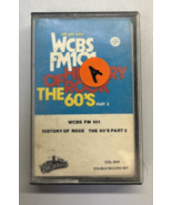 WCBS FM 101 The History of Rock The 60&#39;s part 2 Cassette -Various Artist... - £455.97 GBP