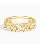 14k striking ring features pyramid-shaped angles on a lustrous,gift for ... - $599.00