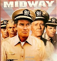 Midway Vintage VHS 1995 War Military Drama Charlton Heston Henry Fonda VHSBX9 - $19.99