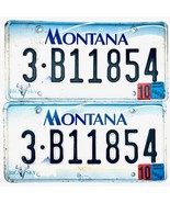 2004 United States Montana Yellowstone County Passenger License Plate 3-... - €17,18 EUR