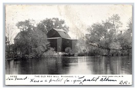Old Red Mill Riverhead Long Island NY 1905 UDB Postcard V17 - £3.07 GBP