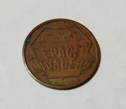 1982 Worlds Fair Video Expo Space Invaders Arcade Promo Coin Token Retro... - £28.00 GBP