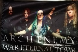 ARCH ENEMY War Eternal Tour FLAG CLOTH POSTER BANNER CD Melodic Death Metal - £15.75 GBP