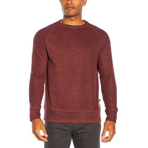 Banana Republic Men’s Waffle Crew Sweatshirt, Color: Burgundy HTR, Size:... - £19.41 GBP