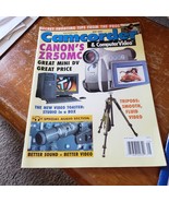 Rare Caméscope &amp; Ordinateur Vidéo Revue Canon ZR50MC Tripodes May 2002 - $26.30 CAD