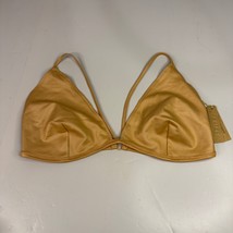 Skims Wet Jersey Triangle Bralette Ochre XL PN-TRI-0564 - $17.46