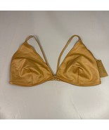 Skims Wet Jersey Triangle Bralette Ochre XL PN-TRI-0564 - $17.46