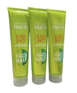 (3) Garnier Fructis Sleek Shot In-Shower Styler  5.1oz Mix w/ Shampoo, C... - $54.99