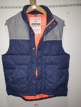 H&amp;M Divided Shoet Sleeve Blue Gillet Size M - £15.73 GBP