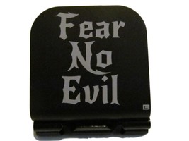 Fear No Evil Laser Etched Aluminum Hat Clip Brim-it - £9.58 GBP
