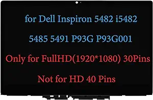 Screen Replacement For Dell Inspiron 14 I 5485 5491 P93G P93G001 03J5Dw ... - $257.99