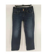 AMERICAN EAGLE  ARTIST  Crop JEANS  Womens Size 2  Dark Wash W28in X L24in - $14.96