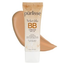 Purlisse Perfect Glow BB Cream SPF 30 Medium Tan 062023 - £18.32 GBP