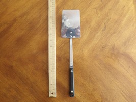 Vtg ECKO FLINT Solid Spatula Flipper Stainless Vanadium Black Handle ~13... - $37.90 CAD