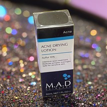 M.A.D SKINCARE Acne Drying Lotion 10% 1 fl oz Brand New In Sealed Box - £19.35 GBP