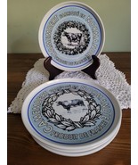 Cordon Bleu cheese Plate Set  Cow Themed - £21.38 GBP