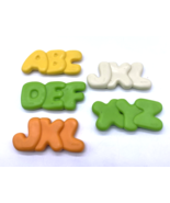 Vintage Fisher Price 1987 Fun with Food Alphabet Soup Letters Replacemen... - $15.49