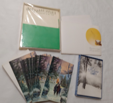 Vintage Unused Lot of 41 Church Stationary Believe Christmas Cards w Env... - $14.84