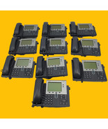 Lot of 10 Cisco 7942 IP VoIP Business Telephone 2 Lines #L6216 - £50.83 GBP