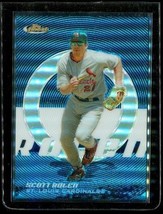 2005 Topps Finest Blue Refractor Baseball Card #128 Scott Rolen Cardinals Le - £15.59 GBP
