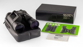Zeiss 10x25B Binoculars West Germany w/ Pouch, Case, and Paperwork - £237.40 GBP