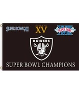 Oakland Raiders FAMILIA Flag 3X5 Ft Polyester Banner USA 90x150cm - €17,06 EUR
