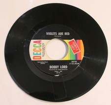 Bobby Lorde 45 record Violets Are Blue - Wake Me Up Early In The Morning... - £3.86 GBP
