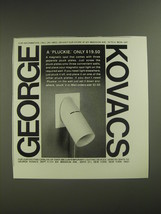 1974 George Kovacs Pluckie Light Advertisement - $18.49