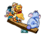 Winnie The Pooh And Elephant Sticker Vinyl Decal Waterproof Laptop Car P... - $4.50+