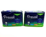 (Lot of 2) Prevail Daily Disposable Underwear 18ct Large 44-58&quot; Extra Ab... - $26.72