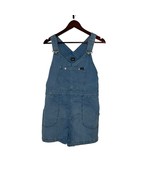 Lee Denim Blue Jean Overalls Shorts Womens Medium Regular Y2K NEW - $477.31 MXN