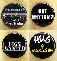 Music Buttons for Musicians - £3.87 GBP
