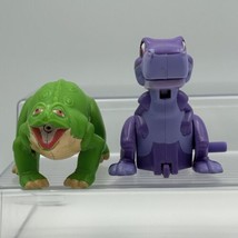 3 Vintage 1997 Burger King The Land Before Time Dinosaur Figure Chomper Meal Toy - £6.14 GBP