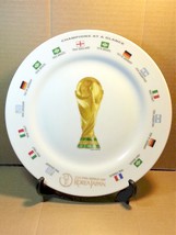 2002 Fifa World Cup Korea Japan Commemorative Plate (Trophy) - Unused - £44.95 GBP