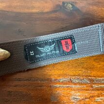 Blue Alpha Size 32 Tactical Belt Grey Webbing Adjustable Buckle - $32.82