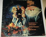 &quot;Diamonds are Forever&quot; Sean Connery James Bond LP Soundtrack Record - Un... - $35.23
