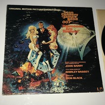 &quot;Diamonds are Forever&quot; Sean Connery James Bond LP Soundtrack Record - Un... - £27.64 GBP
