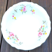 1940&#39;s Edwin M. Knowles Blossom Time 51-6 Floral Vintage Vegetable Serving Bowl - $18.83