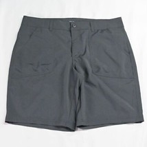 Columbia 14 x 10&quot; Dark Gray Omni Shield 1858471 Outdoor Hiking Womens Shorts - £14.17 GBP