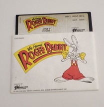 1988 Apple II - Disney &amp; Amblin - Who Framed Roger Rabbit - Disc 1 &amp; 2 - Vintage - £38.93 GBP